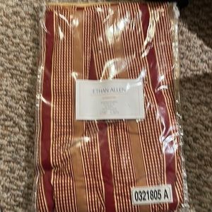 Brand new in package Ethan Allen, Genevieve bedskirt